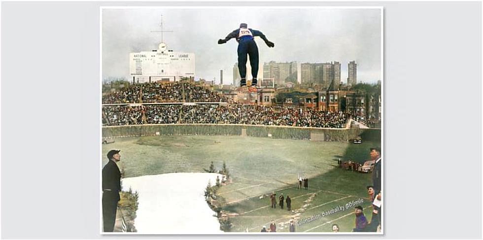 Illinois Flashback To 1944: Ski-Jumping At Wrigley Field