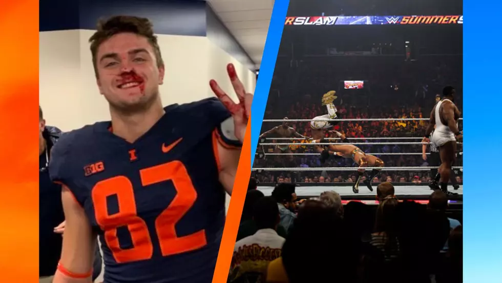 University Of Illinois Football Player Signs Deal With WWE