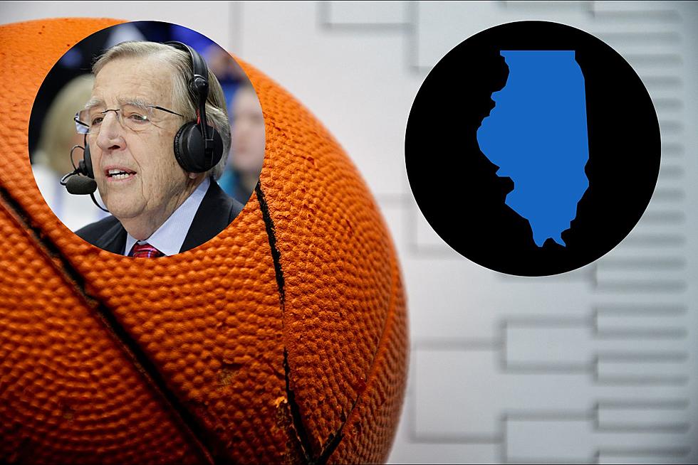 Legendary Broadcaster Helpebroadcasterd Illinois Get Credit For March Madness