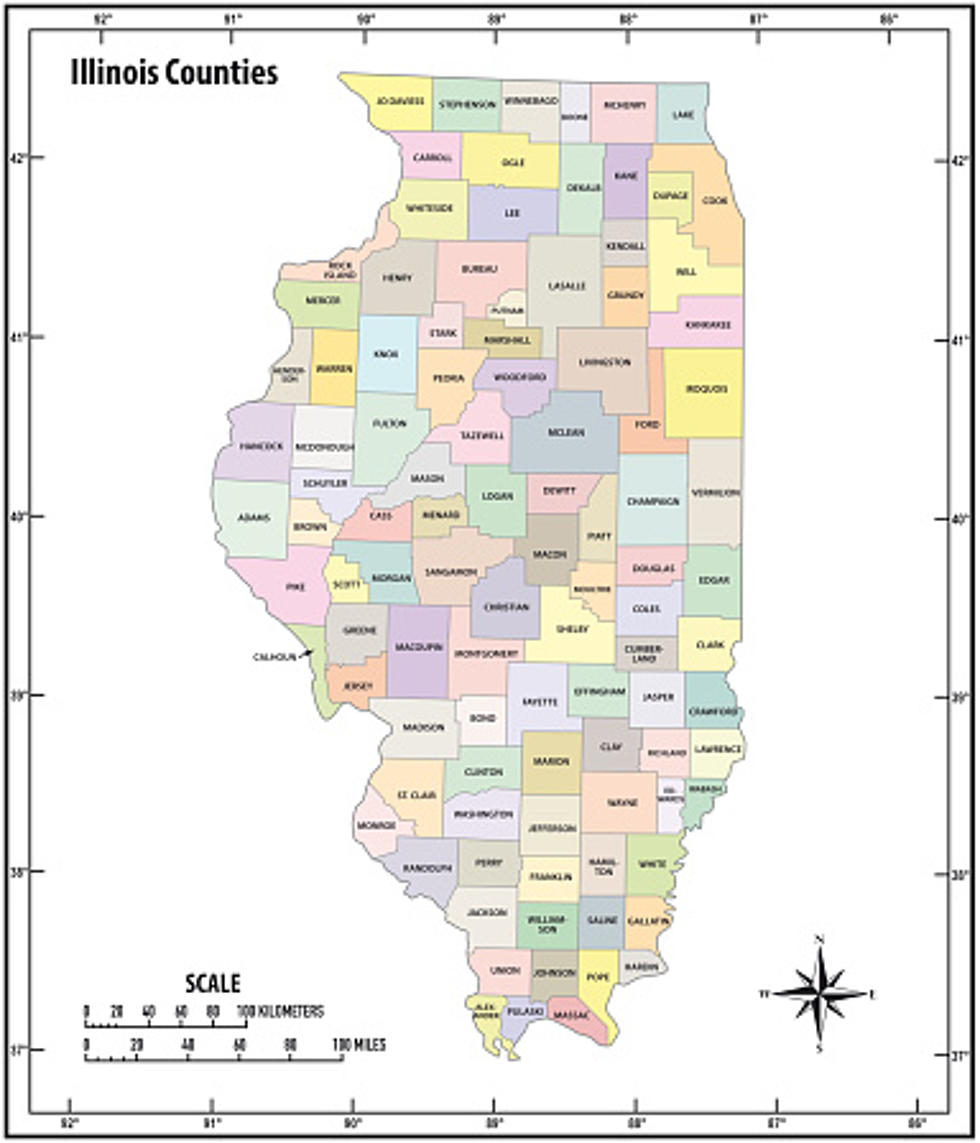 Illinois Has 102 Counties–Can You Name The Smallest One?
