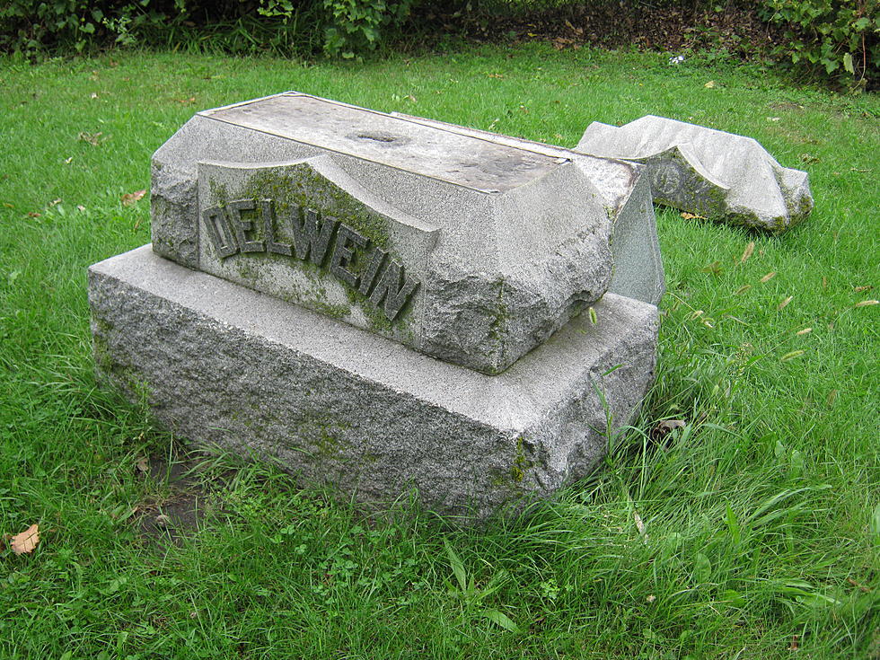 Historic Tombstones Toppled