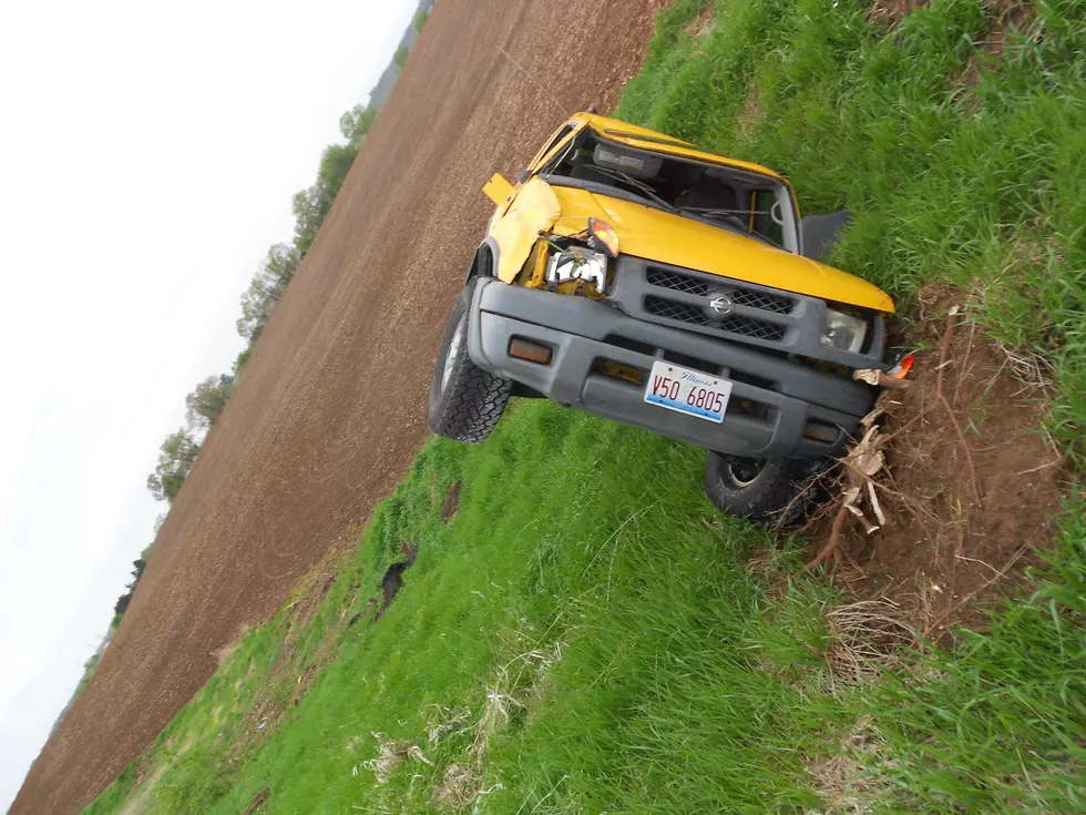 Pickup Rollover Near Clermont Sends 1 to Hospital