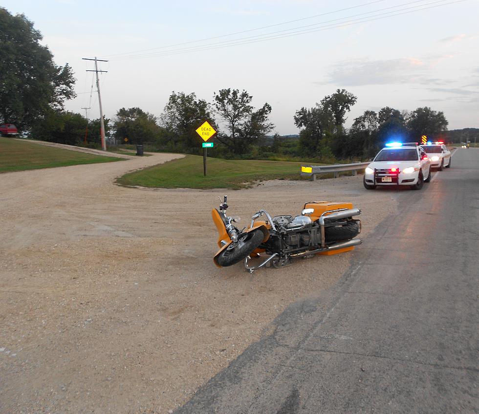 NE Iowa Motorcyclist Hurt Bad After Crashing into Deer