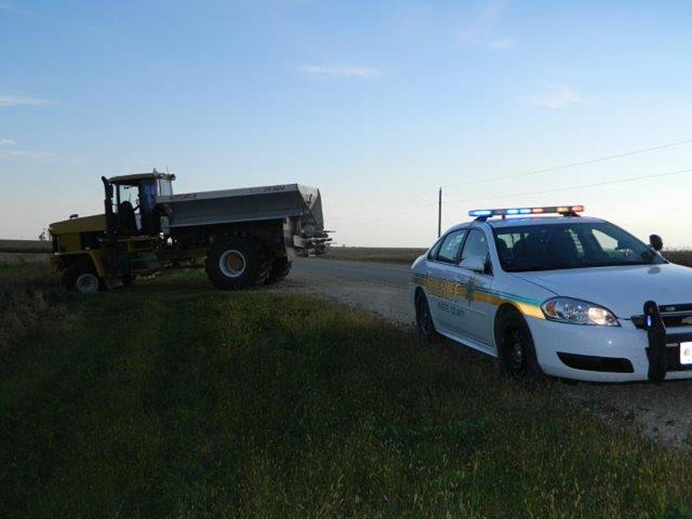 Pickup Collides with Tractor in NE Iowa