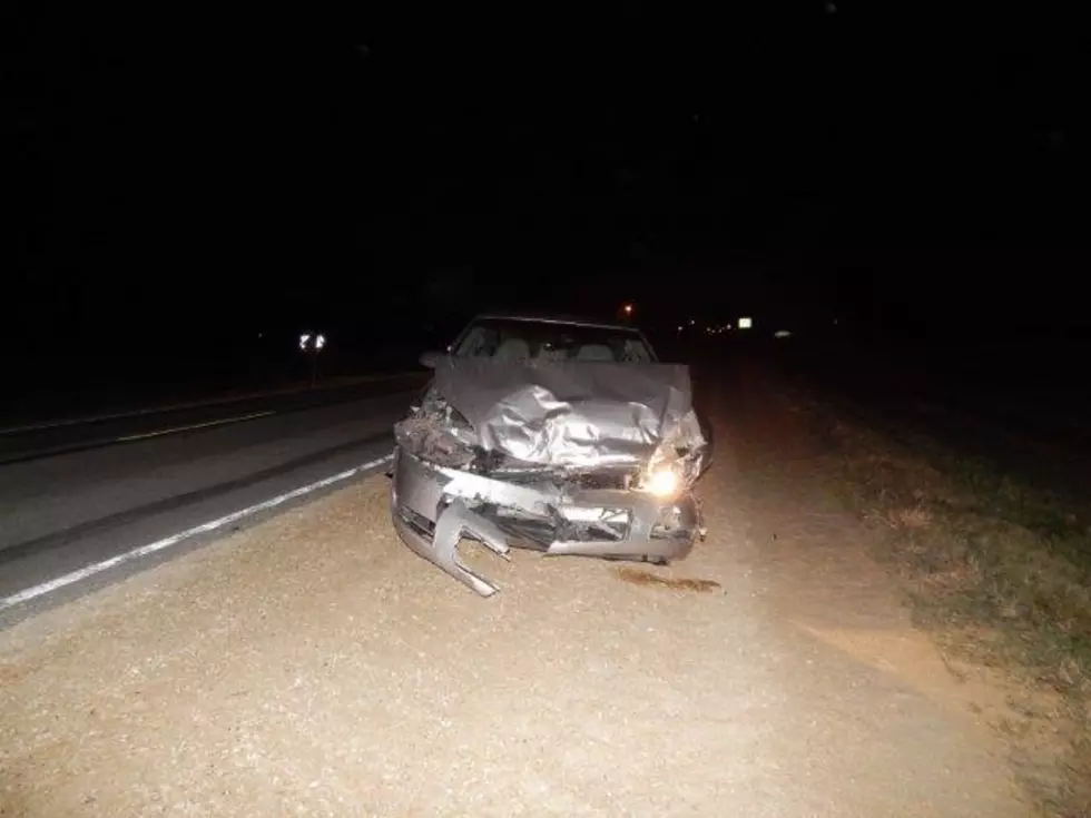 Deer Indirectly Involved in 2 Vehicle Accident