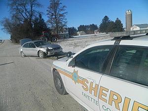 Fayette County Sheriff Busy with Weekend Accidents