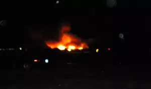 Large Fire in Oelwein Destroys Storage Building