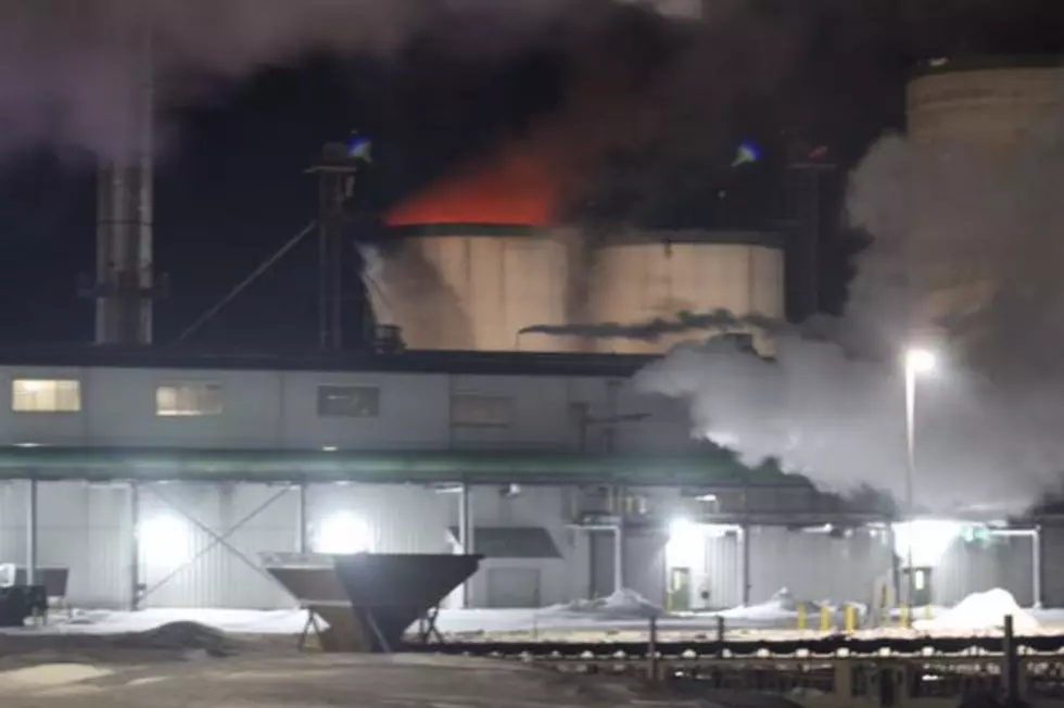 [VIDEO] Crews Keep Fire At Fairbank Ethanol Plant Under Control