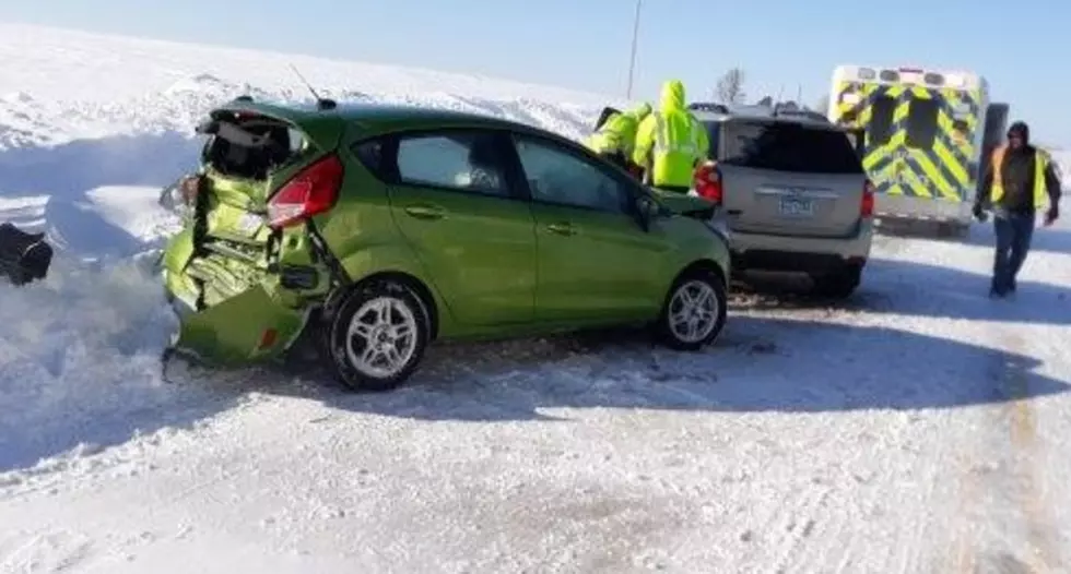 Slick Roads a Factor in a 3 Vehicle Accident Near West Union