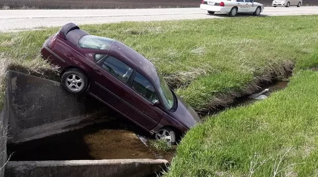 Teen Girl Totals her Car in Rural Fayette County