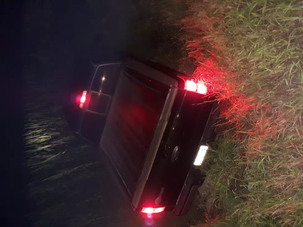 Area Man Drives into Ditch, Damages Pickup