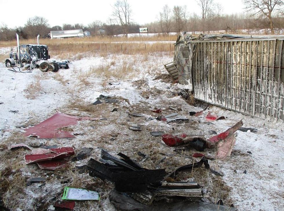 Two Semi’s Crash into Each Other In Bremer County