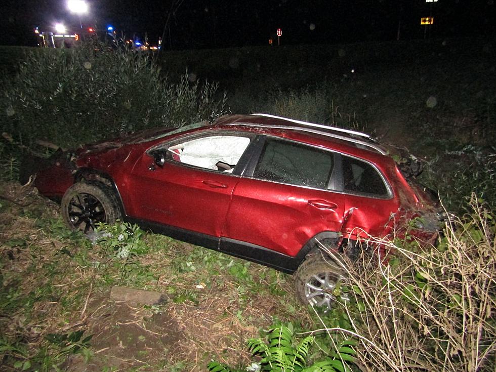 Vehicles Crash into Fayette County Ditches, Breaking Off Separate Utility Poles