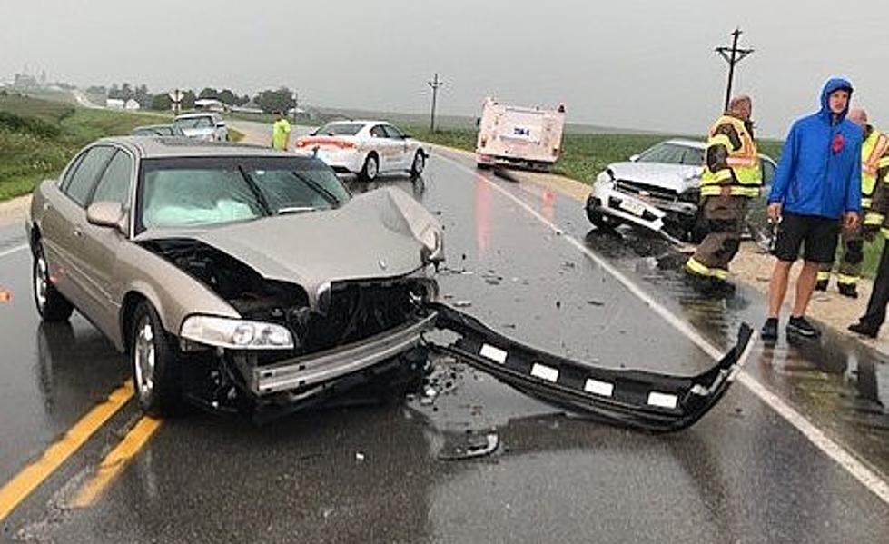 A Head-On Crash Near Clermont Put an Iowa Man in the Hospital