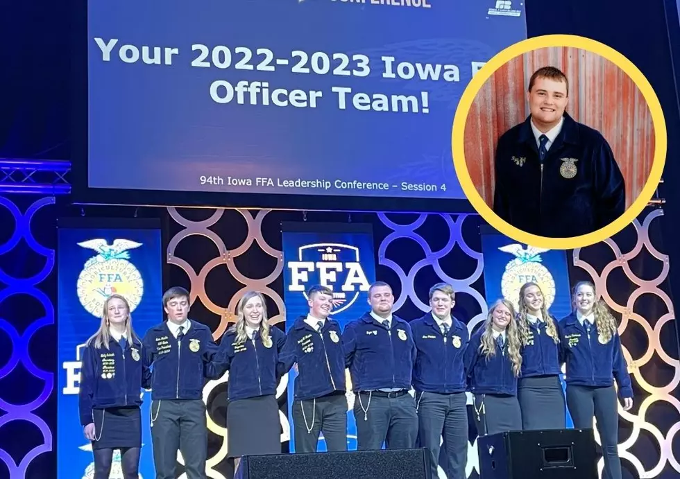 Northeast Iowa Welcomes Its New FFA State Officer