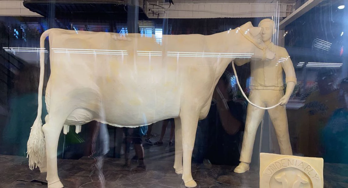 State Fair reveals 2019 butter sculpture