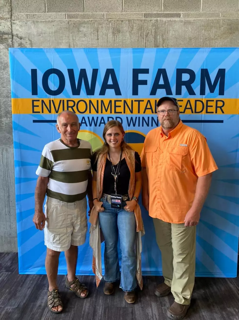 Tom Manson, 950 KOEL AM Kailey Foster, and Jerry Dove