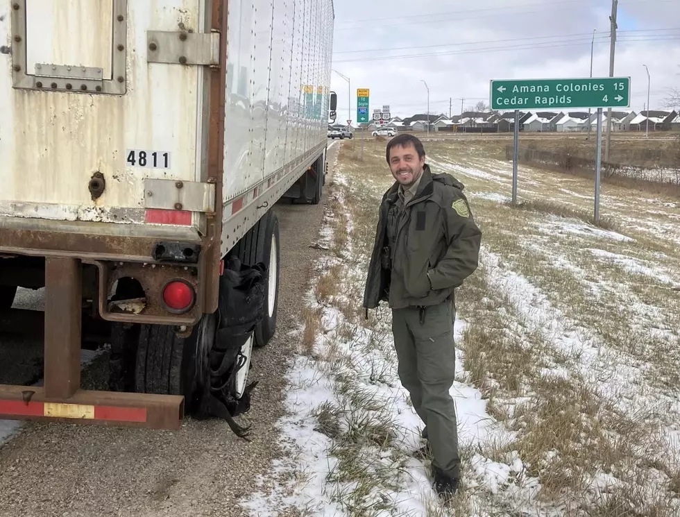 DNR Officer Makes Unusual Stop On Iowa Roadway [PHOTO]