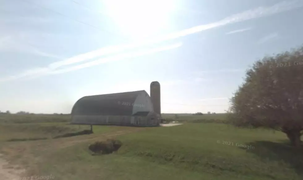 Barn Collapses On The Road In Fayette County