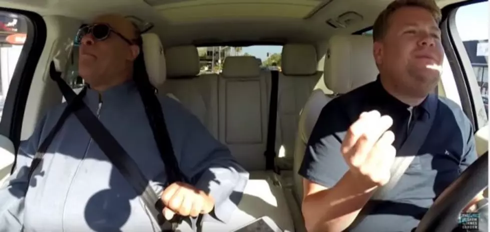 Stevie Wonder and James Corden &#8220;Just Call To Say I Love You&#8221; in Carpool Karaoke [VIDEO]
