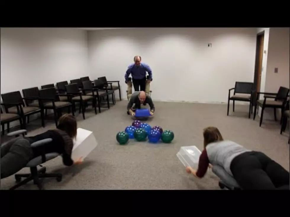 Adults Play Kids Game: Life Sized Hungry, Hungry Hippos [VIDEO]
