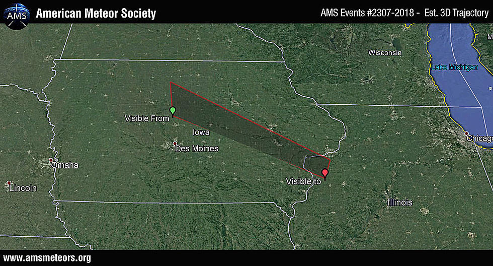 Fireball Meteor Streaks Across Eastern Iowa Sky [VIDEO]