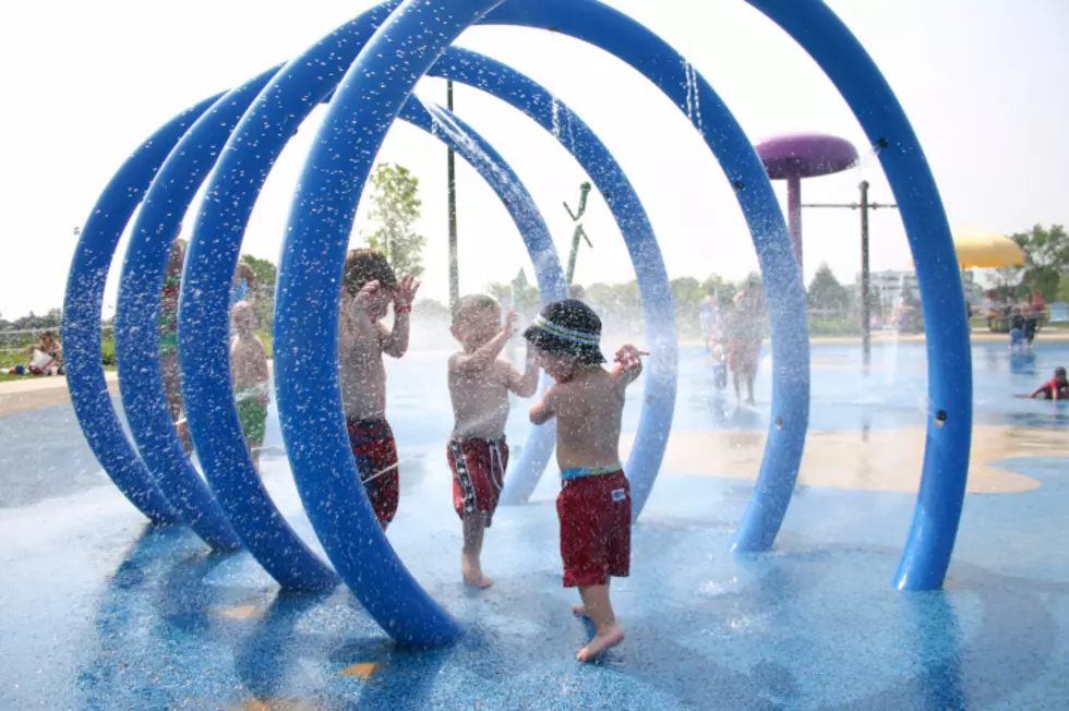 Corridor Splash Pads Ready to Open for a Hot Holiday Weekend
