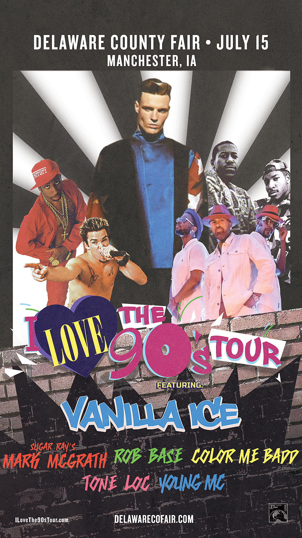 I Love the 90s featuring Vanilla Ice, Mark McGrath of Sugar Ray