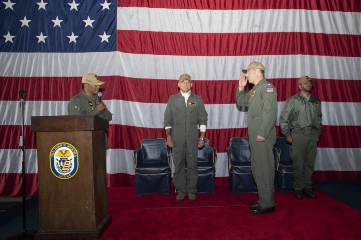 Eastern Iowa Native takes Command of Major U.S. Navy Warship