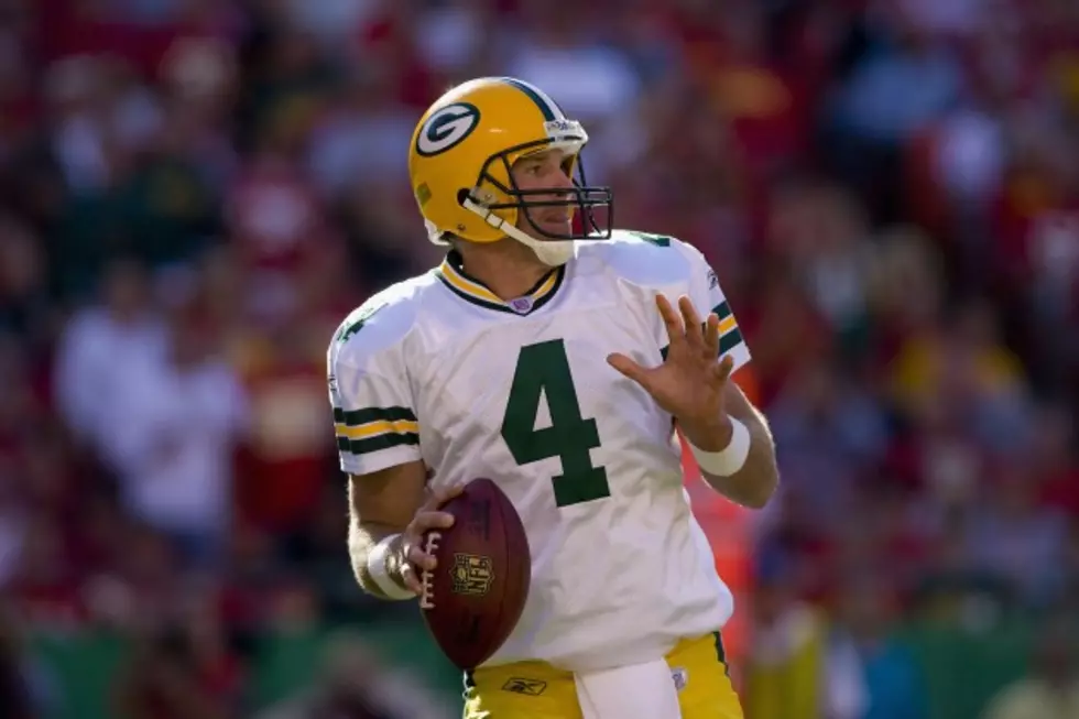 Brett Favre back with the Pack