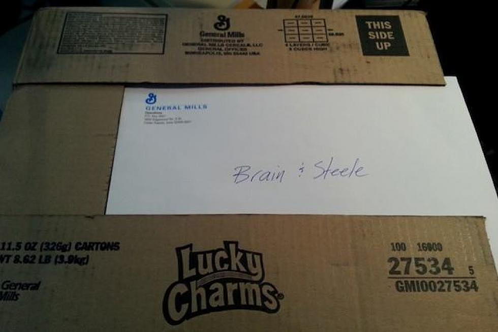 Look at This Mysterious Package That Just Arrived for Brain and Steele