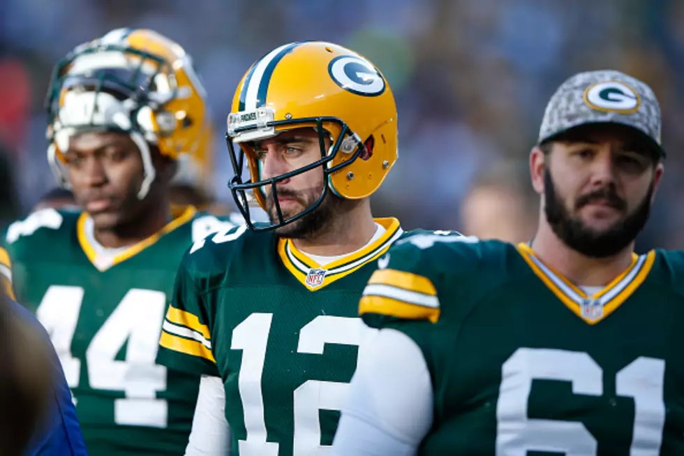 Aaron Rodgers Not Happy With Comments Made During Moment of Silence for Paris Victims [VIDEO]