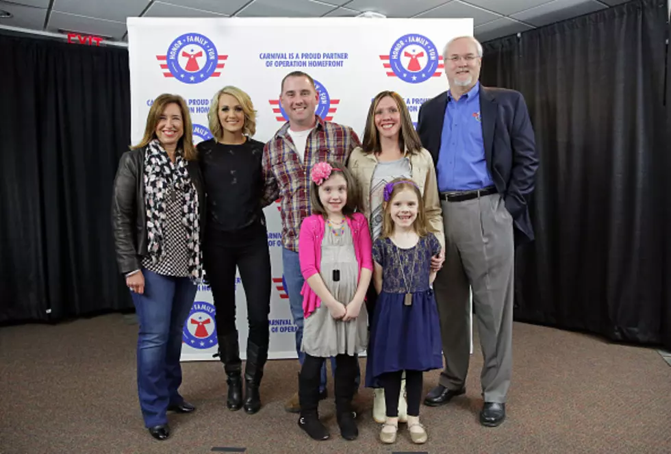 Carrie Honors Iowa Family