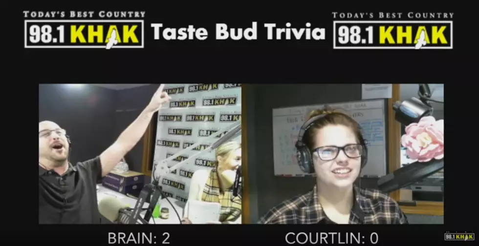 Brain And Courtlin&#8217;s &#8216;Taste Bud Trivia&#8217;&#8211;March 16th  [VIDEO]