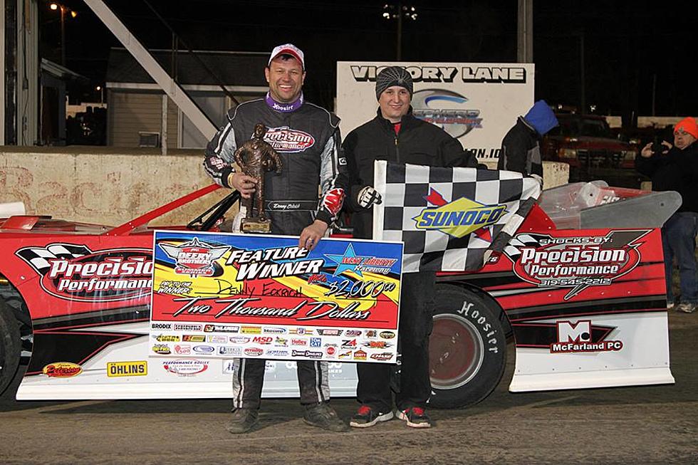 Denny Eckrich Scores IMCA Deery Brothers Opener At West Liberty