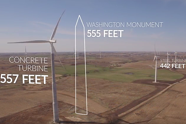 Iowa is Home to the Nation's Tallest LandBuilt Wind Turbine [VIDEO]