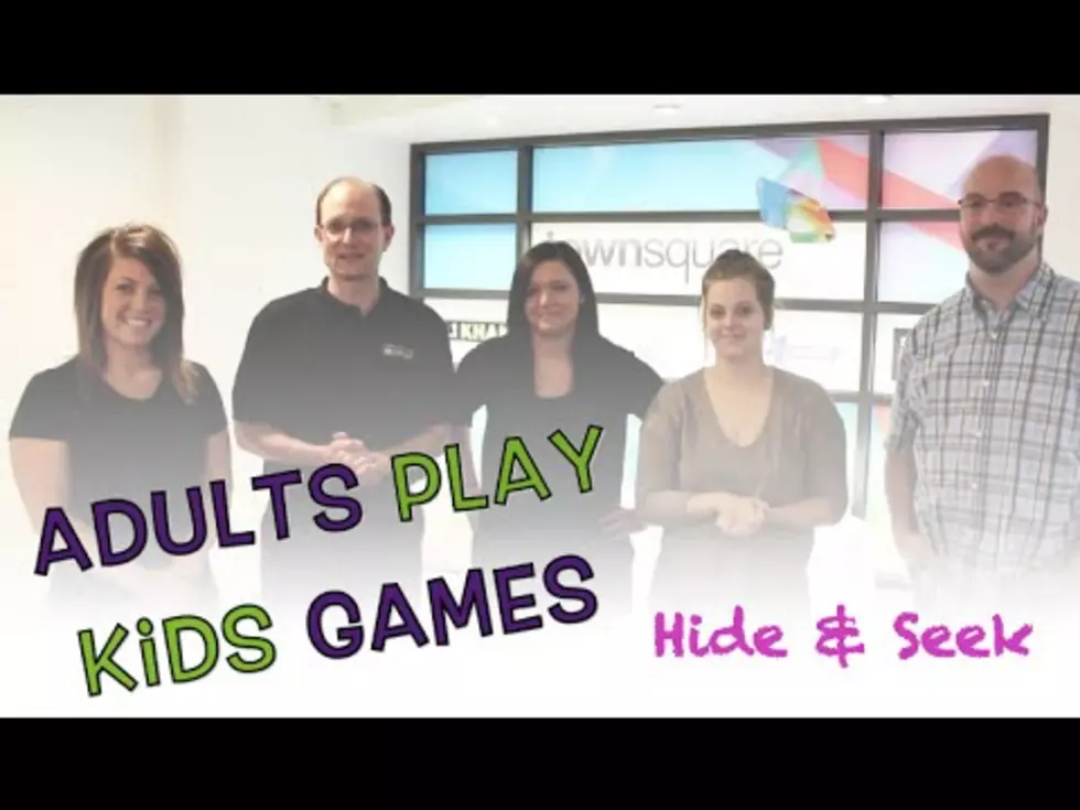 Adults Play Kids Games&#8211;Hide &#038; Seek [VIDEO]