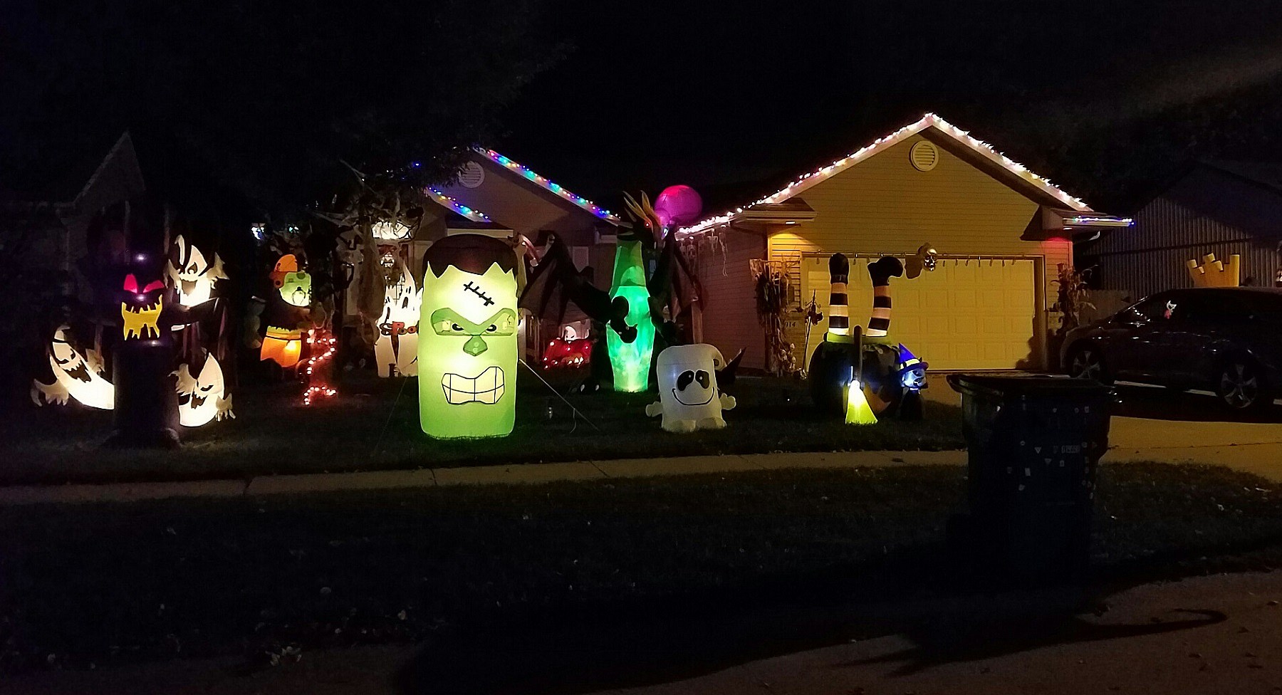 halloween displays