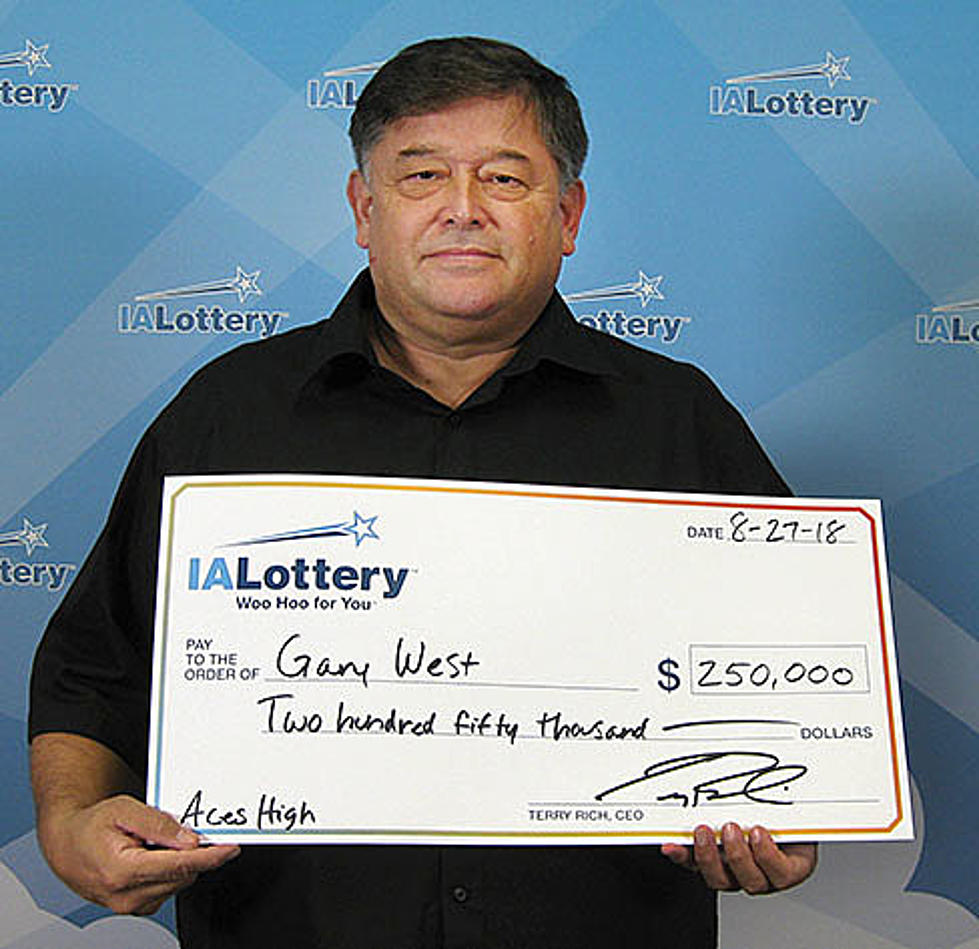 Iowa Man Hits Lottery For The SECOND Time!