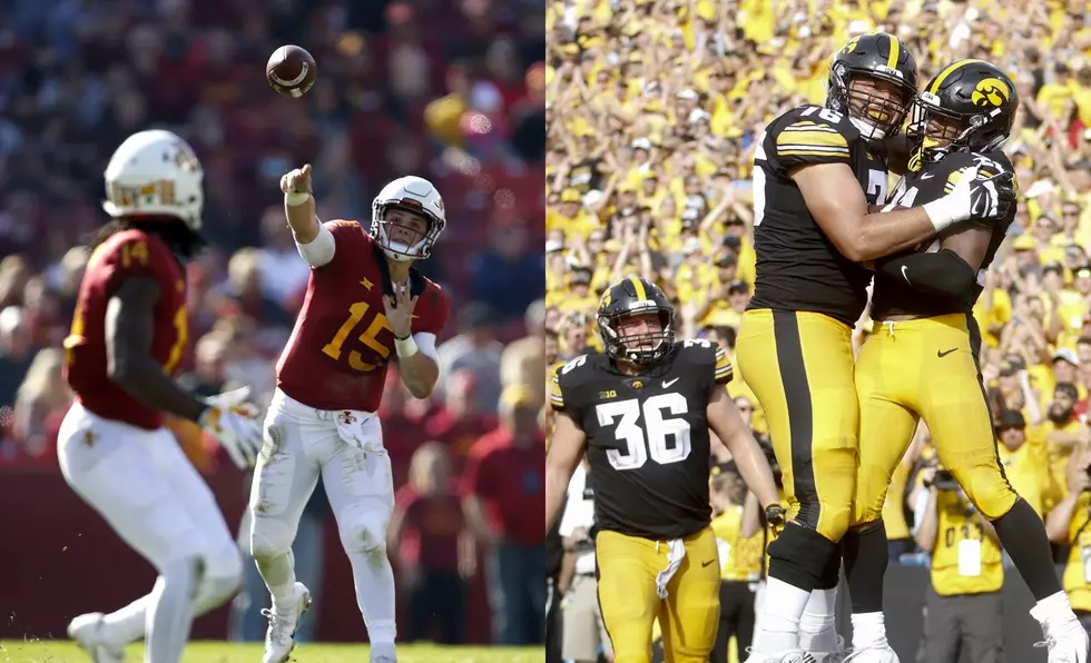 Iowa State and Iowa BOTH in College Football Playoff Rankings