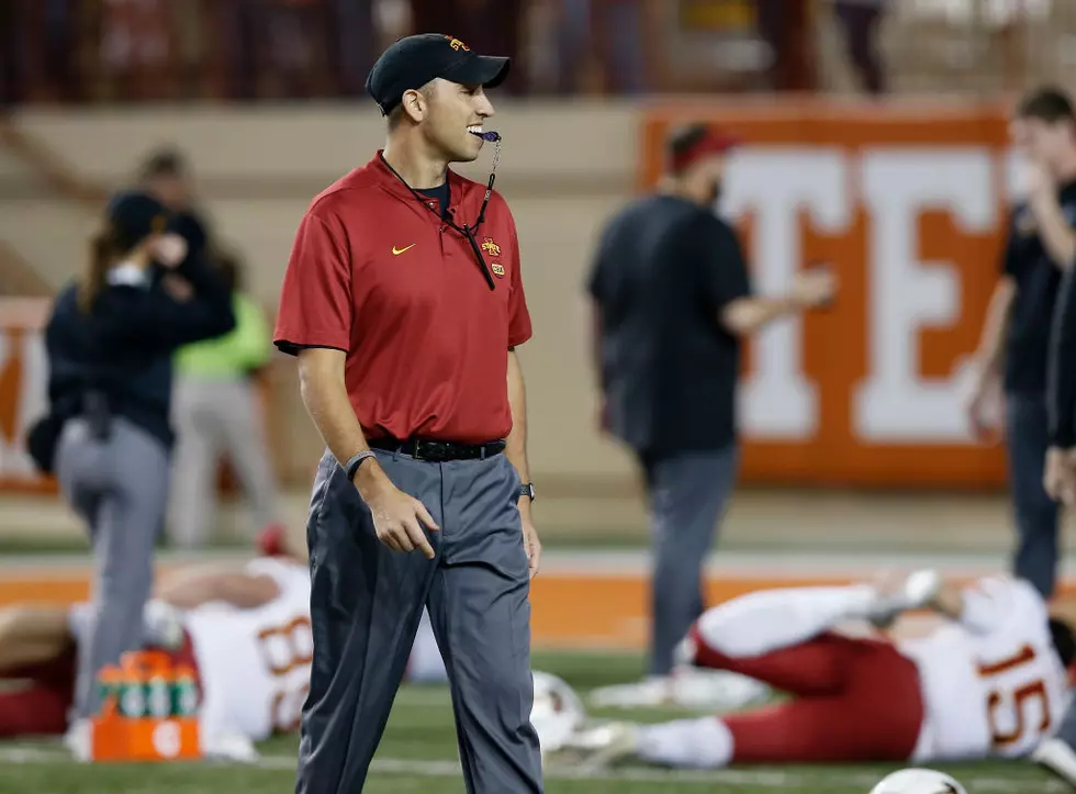 Matt Campbell Awarded Big 12 Coach of the Year