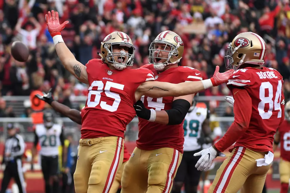 Watch Former Hawkeye TE Kittle Make Spectacular Catch! [VIDEO]