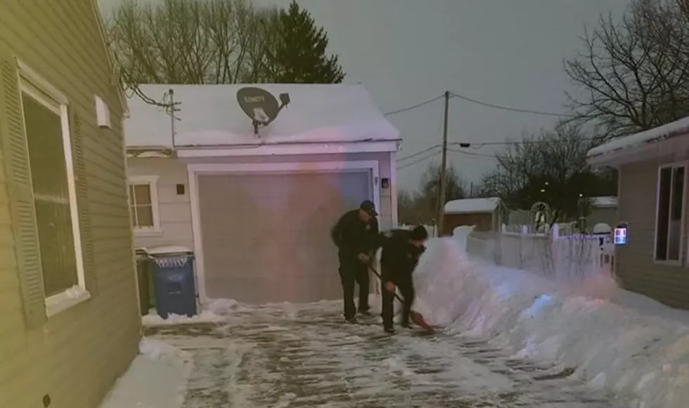 C.R. Firefighters Take The Extra Step To Shovel New Parents Drive