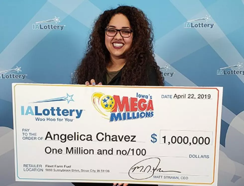 Iowa Woman Buys First Lottery Ticket, Wins $1 Million