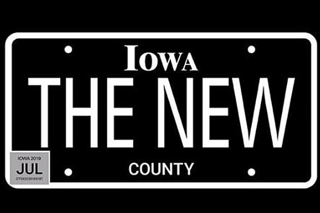 You Can Now Get New Iowa &#8216;Blackout&#8217; License Plates