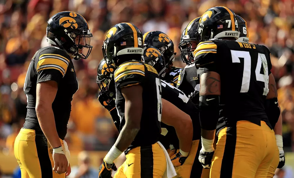 Iowa Up Four Spots In Latest College Football Poll