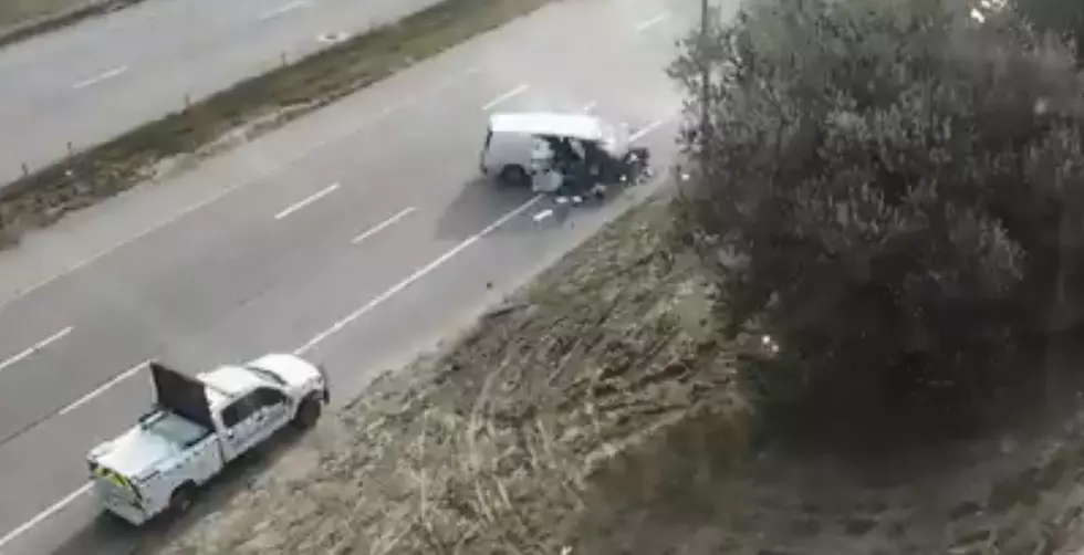 Stopped Iowa DOT Highway Helper Struck in Linn County [VIDEO]