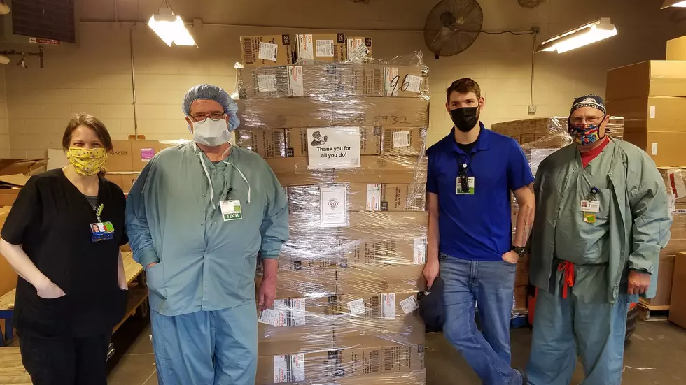 Linn County Receives Donation of Thousands of N95 Masks & Face Shields [PHOTOS]