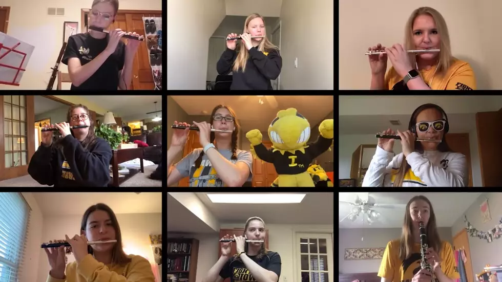 Watch the Iowa Marching Band & More Perform Virtual Fight Song [VIDEO]