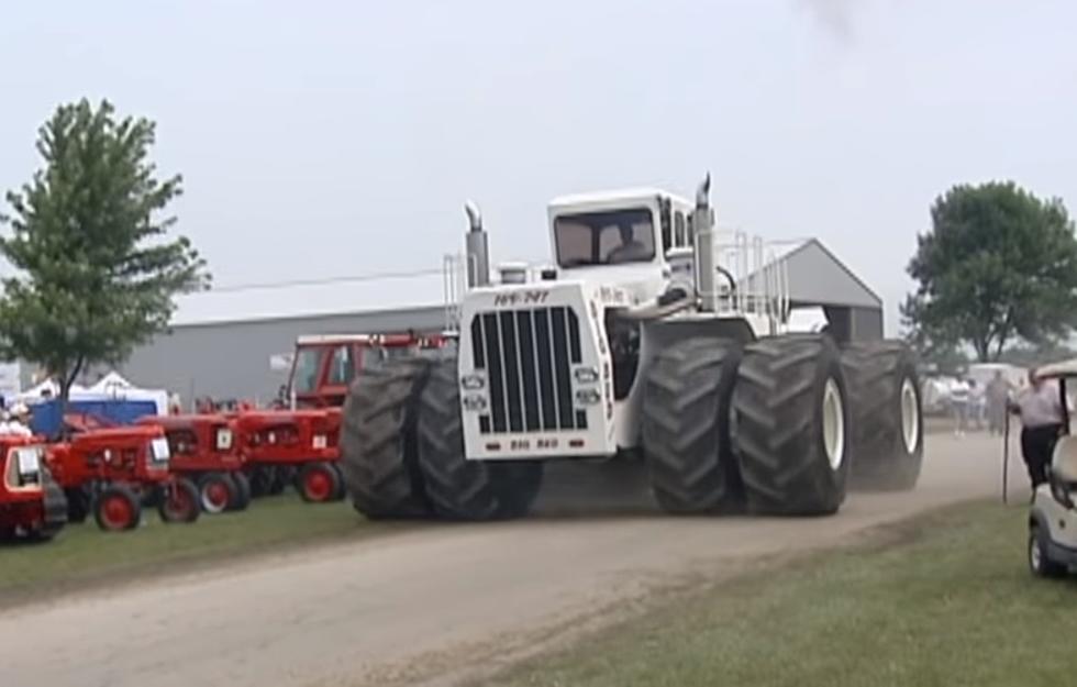 World's Largest Farm Tractor Leaving Iowa to Head Back to Field